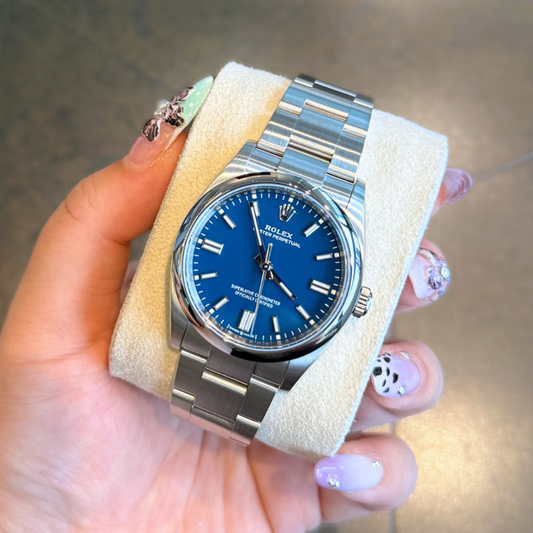 Oyster Perpetual 36 Med Blue, Oystersteel, 126000