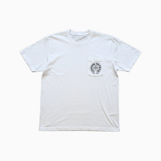 Las Vegas Exclusive Horseshoe Logo White Tee
