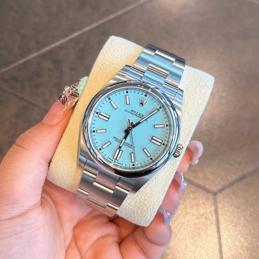 Oyster Perpetual 41 Turquoise Blue, Oystersteel, 124300