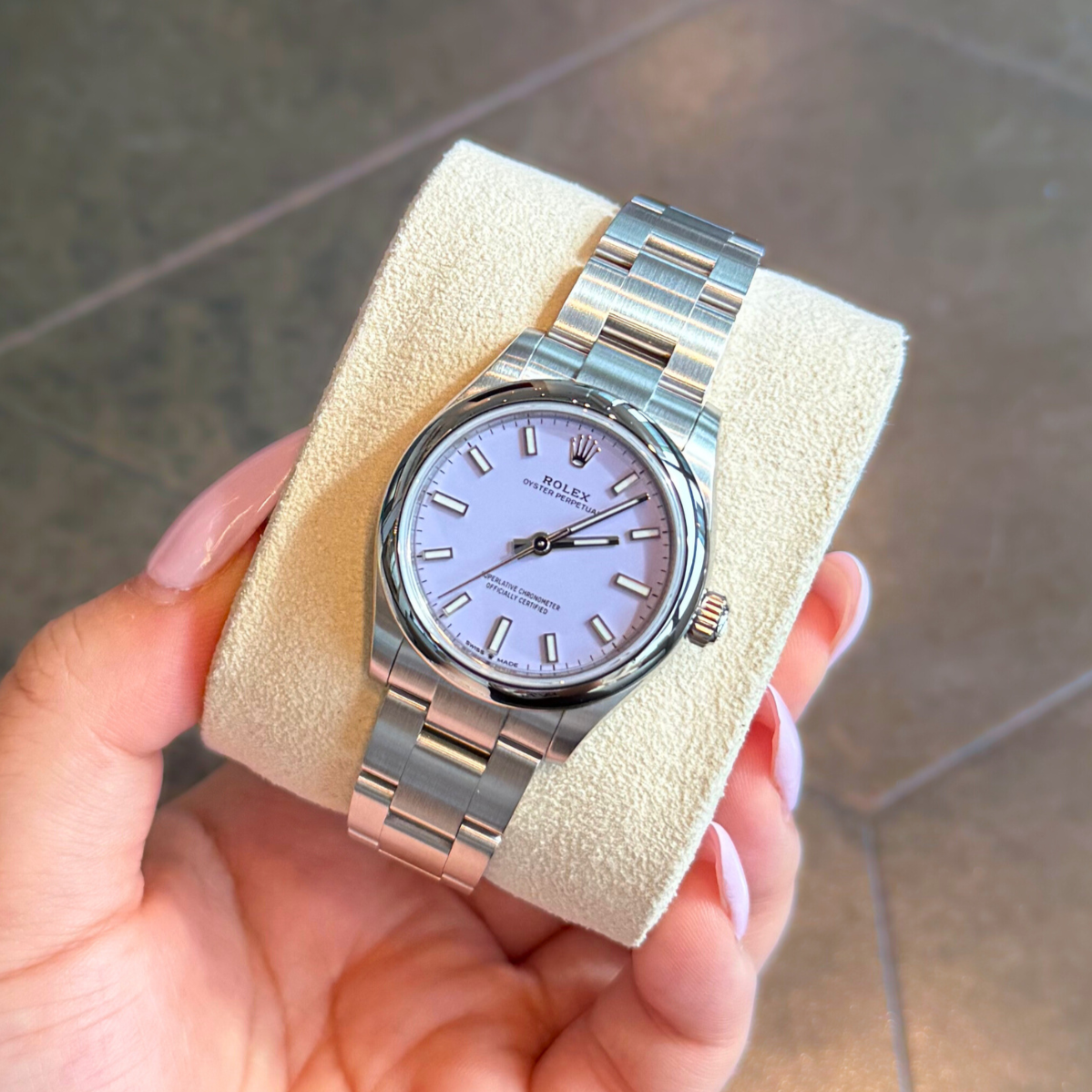 Oyster Perpetual 31 Lavender, Oystersteel, 277200