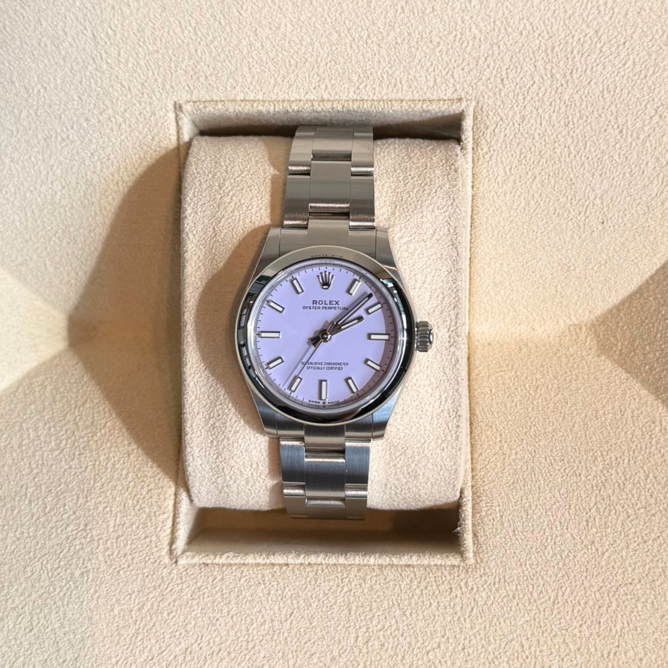 Oyster Perpetual 31 Lavender, Oystersteel, 277200