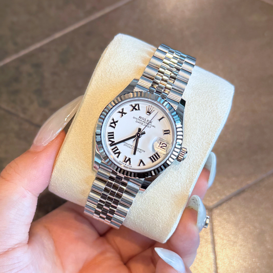 Datejust 31 White Jubilee, Oystersteel and White gold, 278274