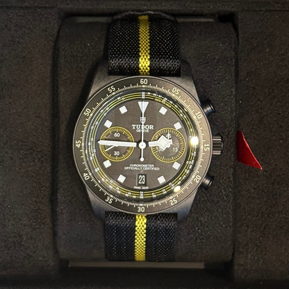 Pelagos FXD Chrono 43mm Yellow Limited Edition, 25827KNJN