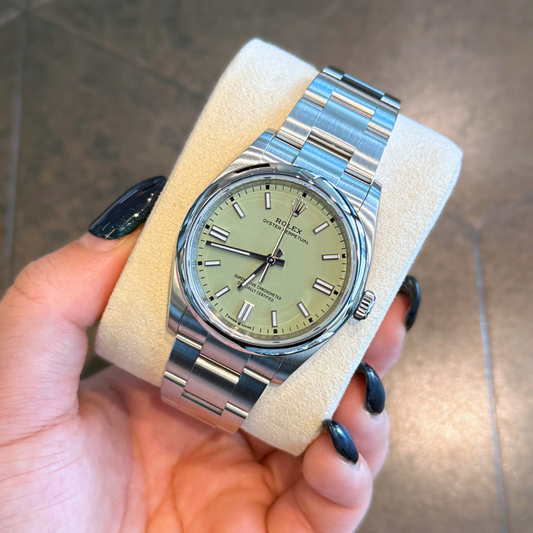 Oyster Perpetual 36 Pistachio, Oystersteel, 126000