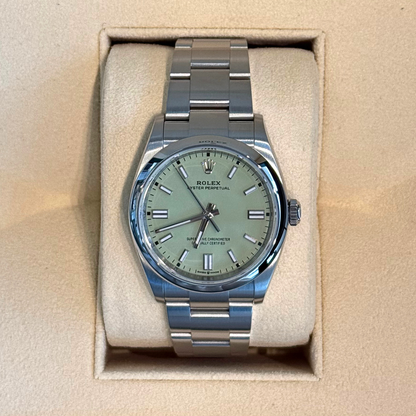 Oyster Perpetual 36 Pistachio, Oystersteel, 126000