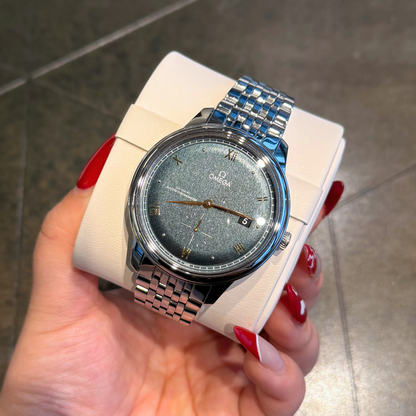 Omega De Ville Prestige 41 mm, Steel on steel, 434.10.41.20.10.001