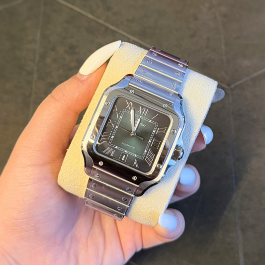 Santos Large Green Dial, Stainless Steel, WSSA0062