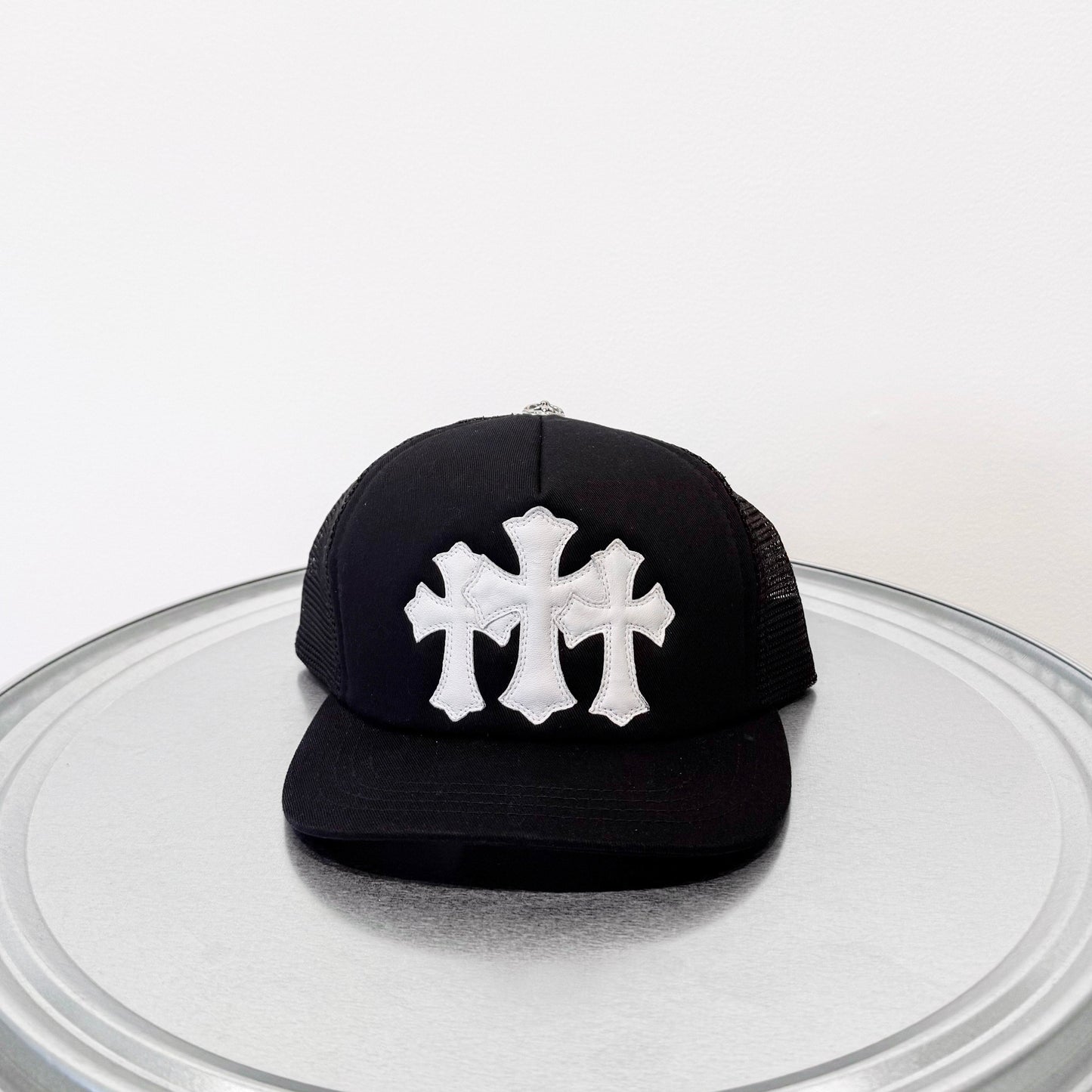 Triple Cemetery Cross Trucker Cap