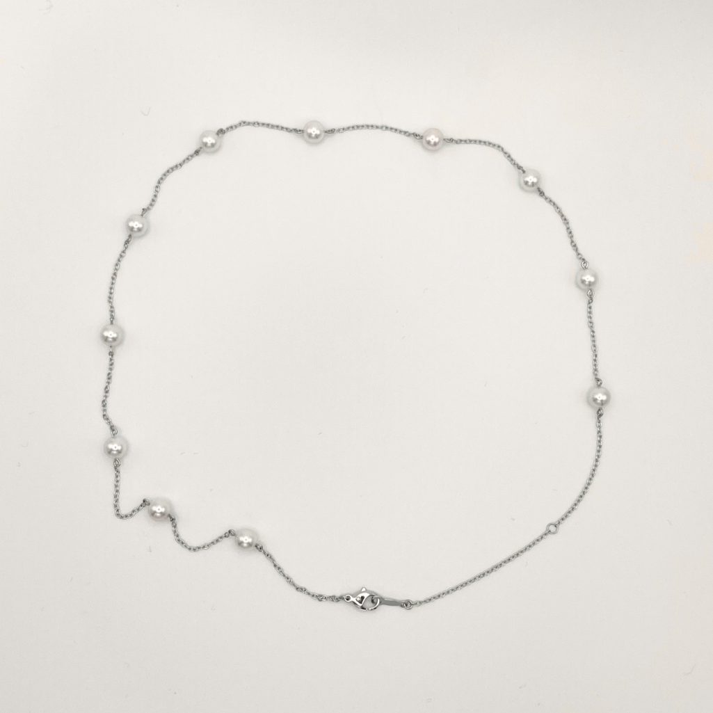 18KT WLG Pearl Necklace