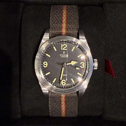 Ranger 36mm Steel Case Black Domed, m79930-0003