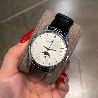 Master Ultra Thin MOON, 39 mm, Stainless steel, Q1368430