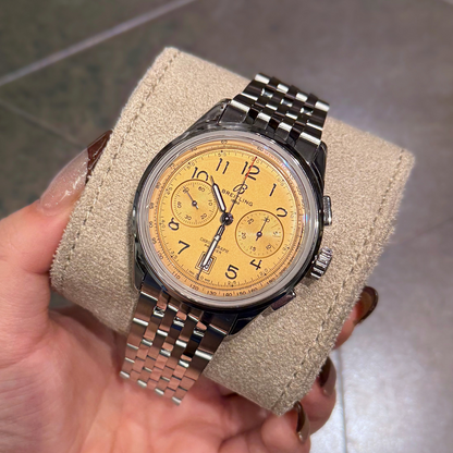 Premier B01 Chronograph 42 Salmon, AB0145331K1A1