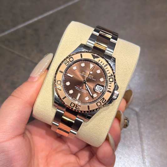 Yacht-Master 37 Chocolate, Oystersteel and Everose gold, 268621