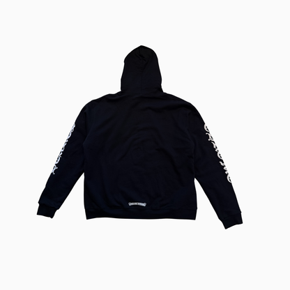Waffle Lined Arm Logo Hoodie