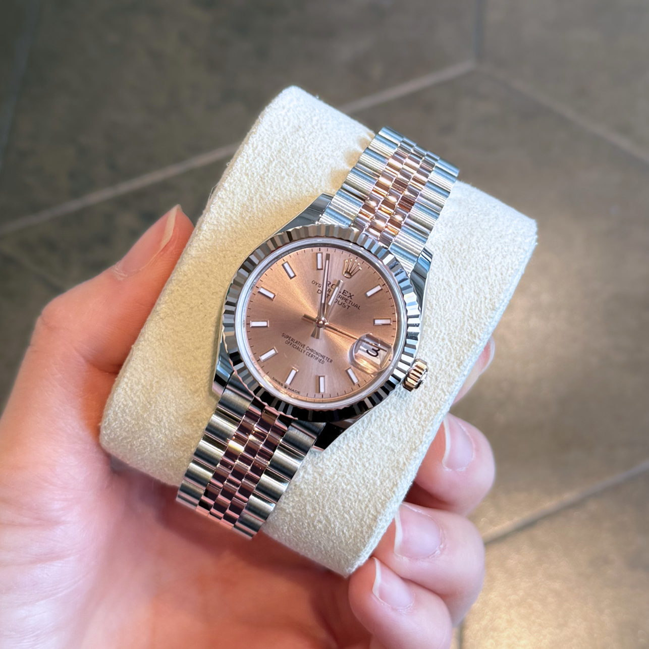 Datejust 31 Pink Jubilee, Oystersteel and Everose gold, 278271