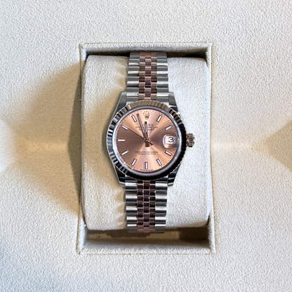 Datejust 31 Pink Jubilee, Oystersteel and Everose gold, 278271
