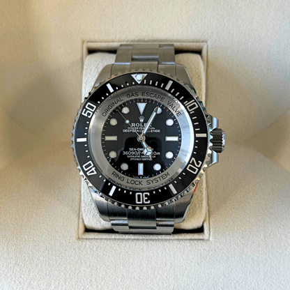 Deepsea Challenge 50 Black, RLX Titanium, 126067