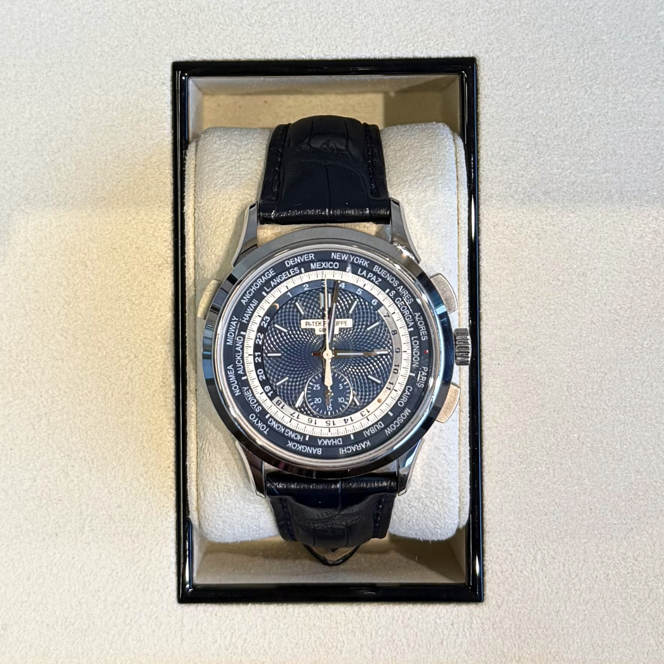 World Time Chronograph Flyback Complications, Platinum, 5930P-001