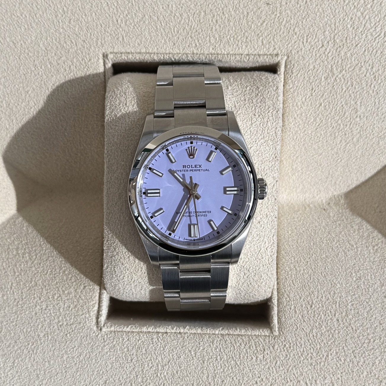 Oyster Perpetual 36 Lavender, Oystersteel, 126000