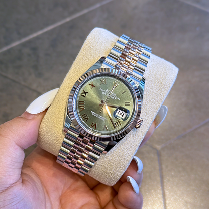 Datejust 36 Mint Green Jubilee, Oystersteel and Everose gold, 126231