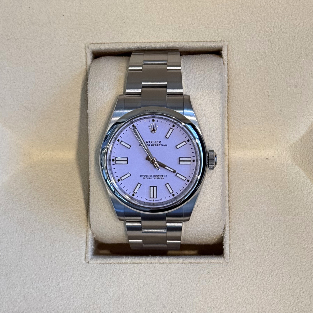 Oyster Perpetual 41 Lavender, Oystersteel, 134300