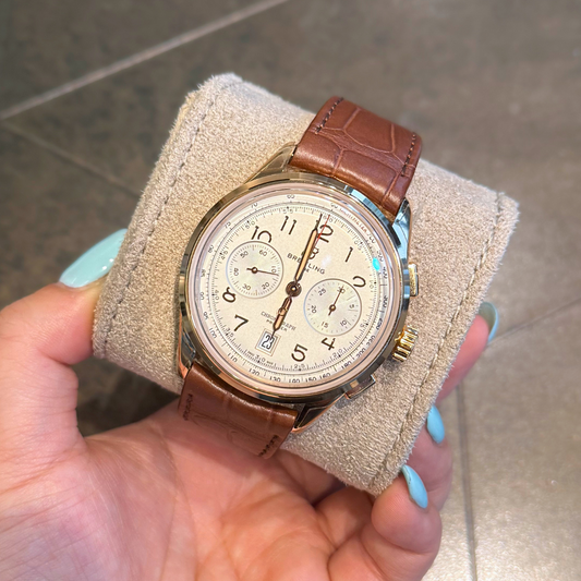 Premier B01 Chronograph 42, 18K Red Gold, RB0145371G1R1