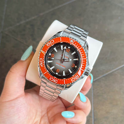 Seamaster Planet Ocean 6000M 45.5mm, Steel on steel, 215.30.46.21.06.001