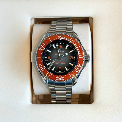 Seamaster Planet Ocean 6000M 45.5mm, Steel on steel, 215.30.46.21.06.001