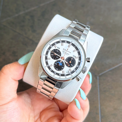 Zenith Silvery-white “Panda” 38, 03.3400.3610/38.M3200