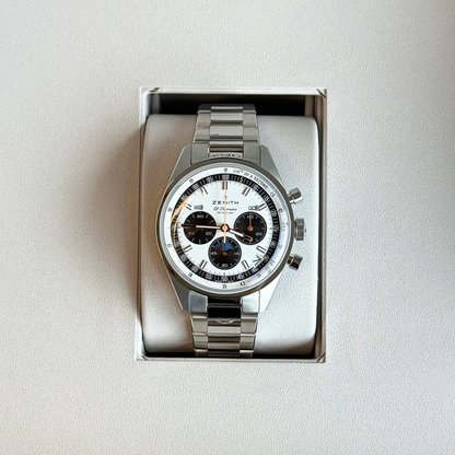 Zenith Silvery-white “Panda” 38, 03.3400.3610/38.M3200