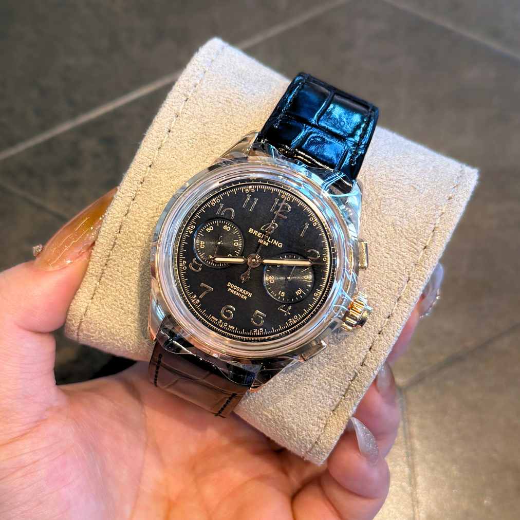 Premier B15 Duograph 42, 18K Red Gold, RB1510251B1P1