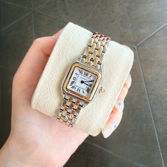 Panthère Small Yellow Gold, Gold and Stainless Steel, W2PN0013
