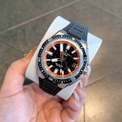 Defy Extreme Diver 42.5 Black Star-patterned, 95.9600.3620/21.I300