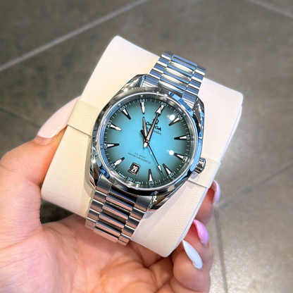 Seamaster Aqua Terra 150M 38MM, Steel on steel, 220.10.38.20.03.005