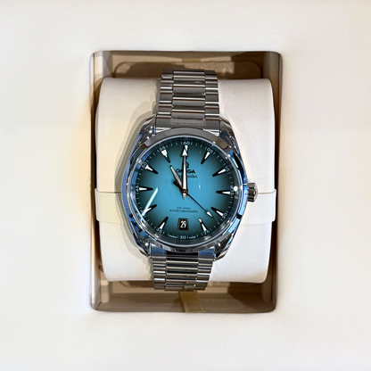 Seamaster Aqua Terra 150M 38MM, Steel on steel, 220.10.38.20.03.005