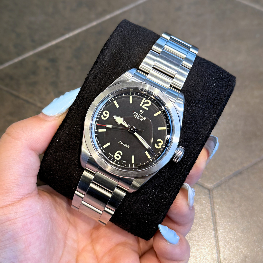 Ranger 39mm Steel Case Black, m79950-0001