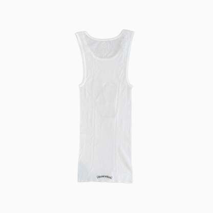 White Stark Middle Finger Tank Top