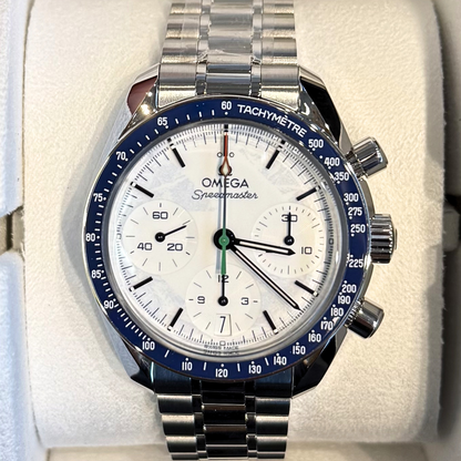 Speedmaster Milano Cortina 2026 38mm, Stainless Steel, 522.30.38.50.04.002