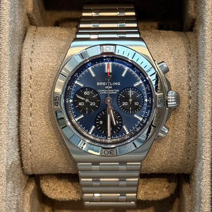Chronomat B01 Chronograph 42 Blue, AB0158101C1A1
