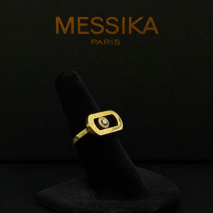 So Move Ring, Yellow Gold & Diamonds