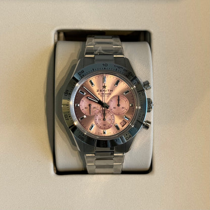 Zenith Chronomaster Sport 41 "Pink October" 03.3109.3600/18.M3100
