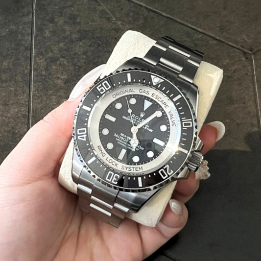 Deepsea Challenge 50 Black, RLX Titanium, 126067