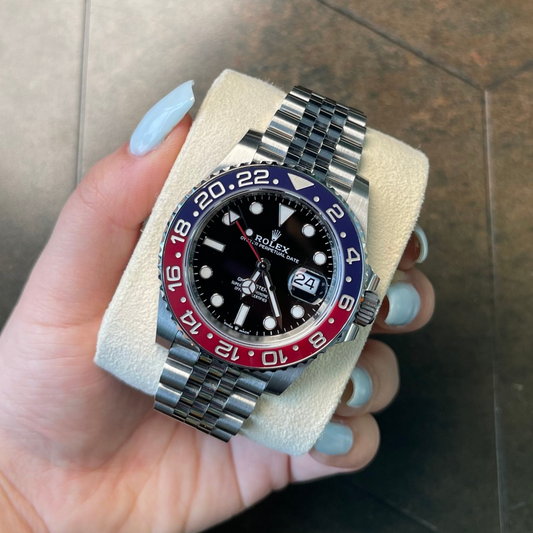 GMT- Master II "Pepsi" Jubilee, Oystersteel, 126710BLRO