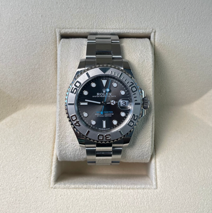 Yacht-Master 37 Slate, Oystersteel and Platium, 268622