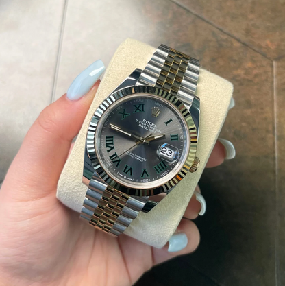 Datejust 41 Wimbledon Jubilee, Oystersteel and Yellow gold, 126333