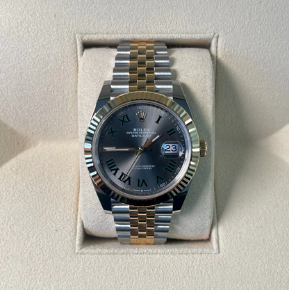 Datejust 41 Wimbledon Jubilee, Oystersteel and Yellow gold, 126333