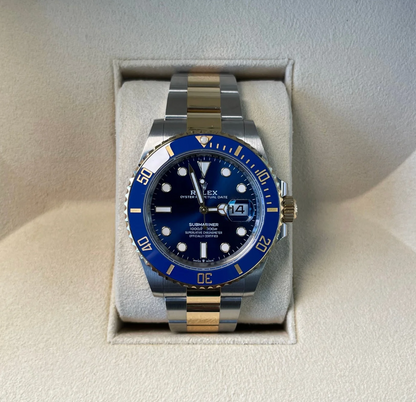 Submariner Date "Bluesy", Oystersteel and Yellow gold, 126613LB