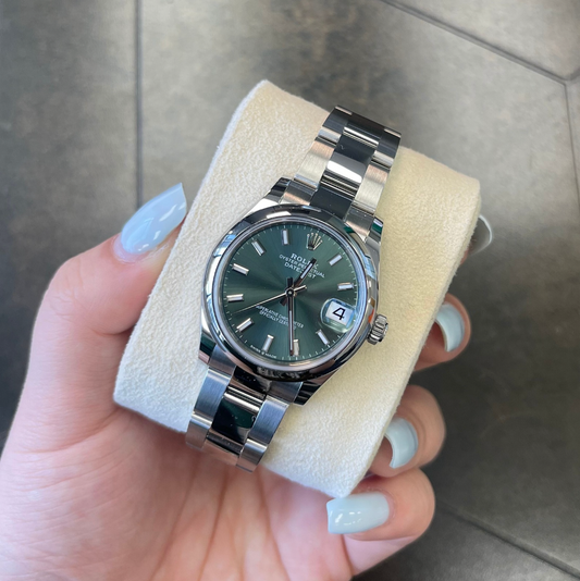 Datejust 31 Mint Green Oyster, Oystersteel, 278240