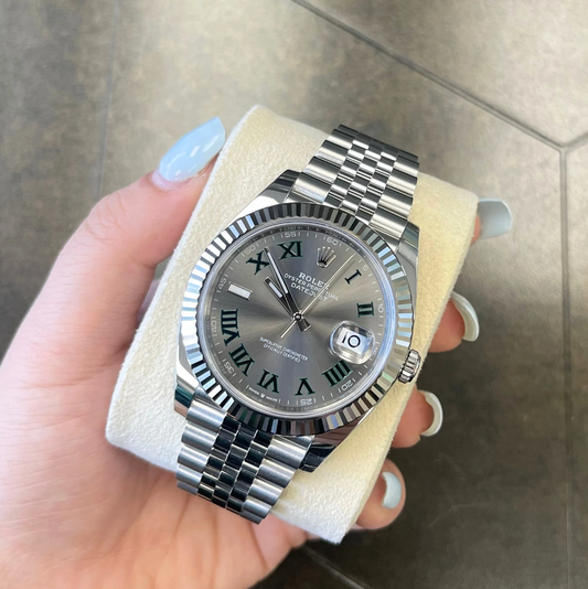 Datejust 41 Wimbledon Jubilee, Oystersteel and White gold, 126334