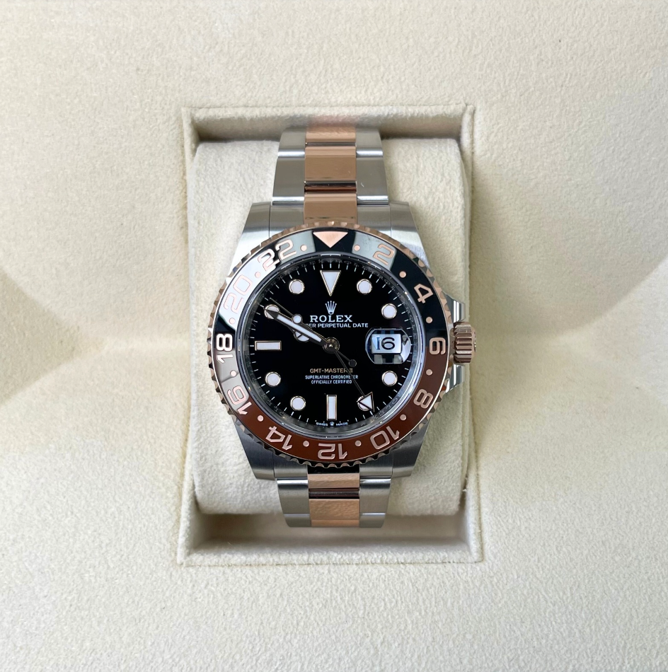 GMT-Master II "Rootbeer", Oystersteel and Everose gold, 126711CHNR